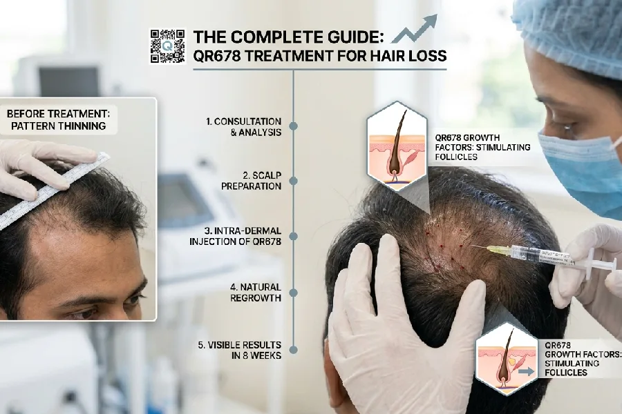 QR678 Treatment for Hair Loss: Benefits, Procedure, and Results