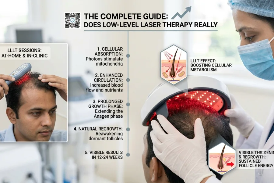 Does Low-Level Laser Therapy Really Regrow Hair? The Truth Revealed